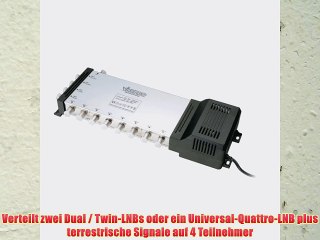 Vivanco SAT Multischalter 5/8 digital