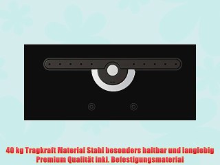 PureMounts TV Wandhalterung PM-Slimfix-65 - Ultra flach fest sicher universell Traglast 40kg