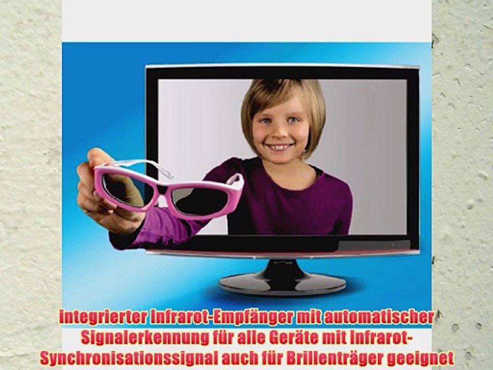 Hama 3D-Shutterbrille f?r Samsung 3D-TVs rosa