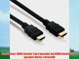 HDMI Kabel Stecker A -Stecker A (schwarz) von PerfectHD - 10 Meter - 7 St?ck