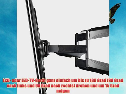 Vogels BASE 45 M TV-Wandhalterung f?r 81-140 cm (32-55 Zoll) Fernseher drehbar und neigbar