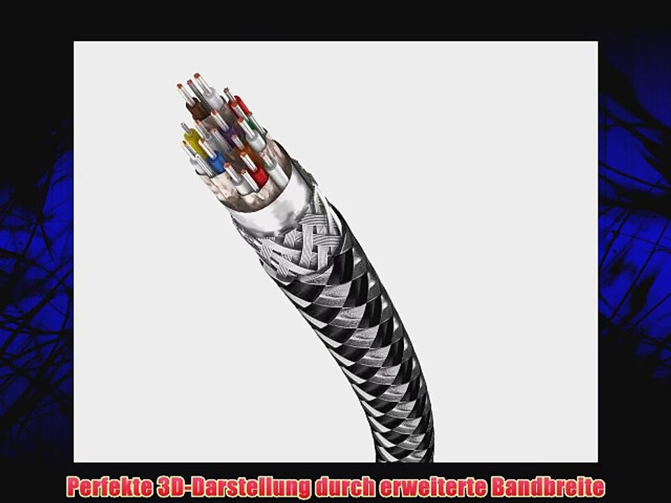 In-akustik Exzellenz HDMI mit Kabel Ethernet 100 m GF