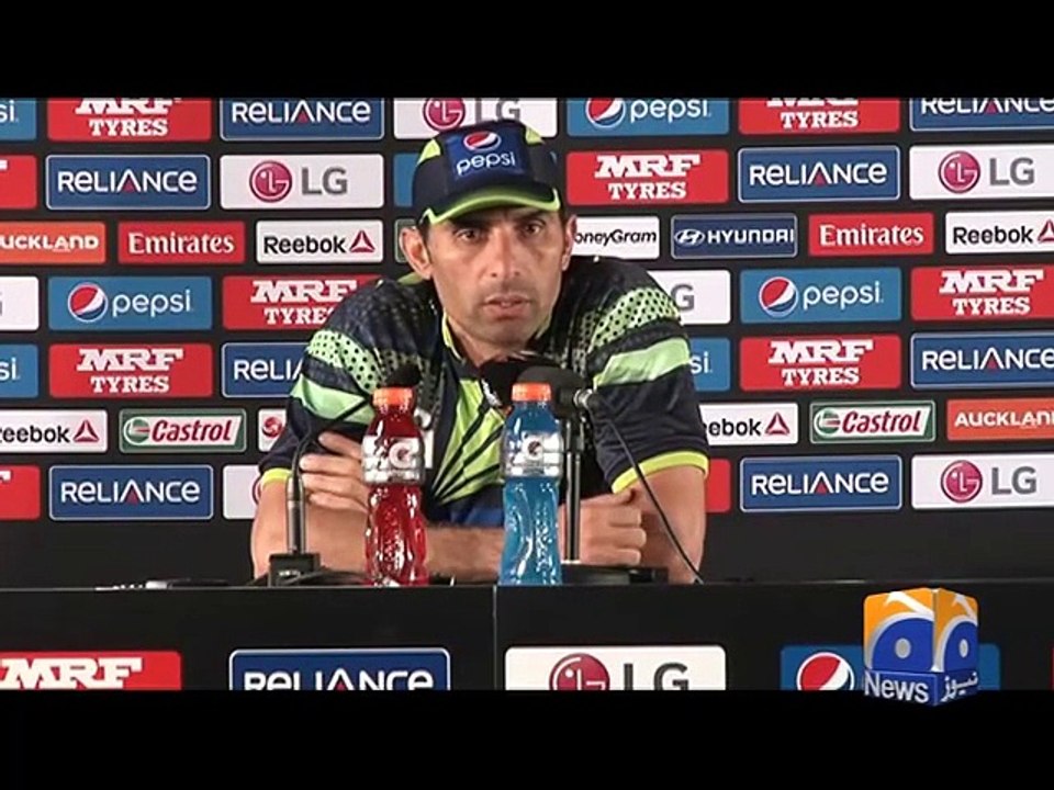 Misbah ul Haq Press Conference - 6 March 2015