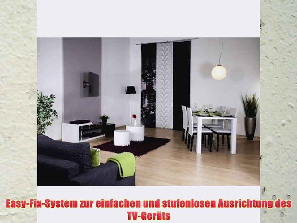 Hama 118630 TV Wandhalterung Fullmotion 1 Arm 1 Stern XL 81-142cm (32 - 56 Zoll) VESA 400x400