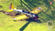 Harrison Ford blessé dans le crash d'un avion à hélices en Californie