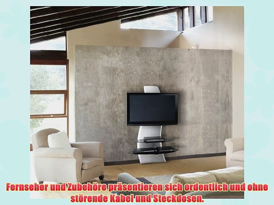 Meliconi Ghost Design 2000 TV Wandhalterung 81 - 160 cm (32-63 Zoll) max. 70 kg - 20 kg f?r