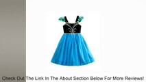 New Frozen Princess Anna Elsa Inspired Costume Dress 2T-12 Review