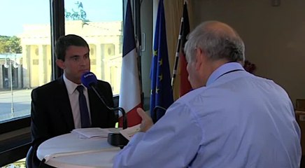 L'interview de Manuel Valls en direct de Berlin