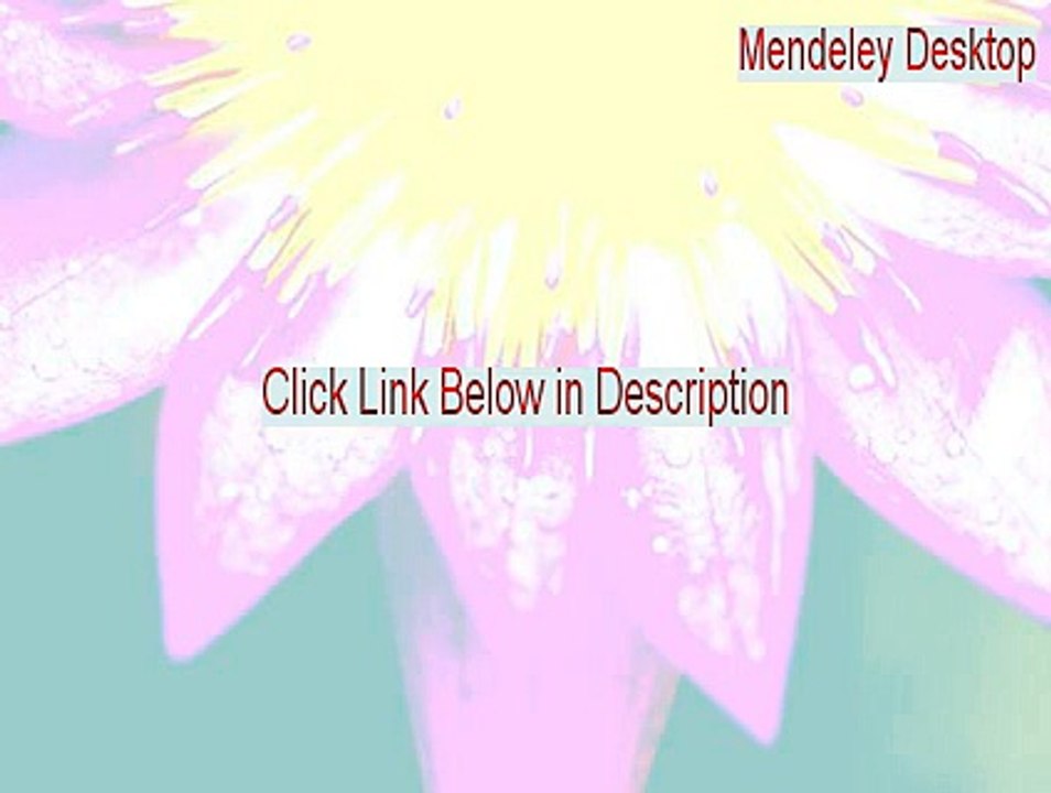 Mendeley Desktop Full [Download Now] video Dailymotion