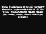 Original Wandhalterung: DQ Hercules Flex Wei? TV Wandhalter - Empfohlene TV-Gr??e: 24 - 63