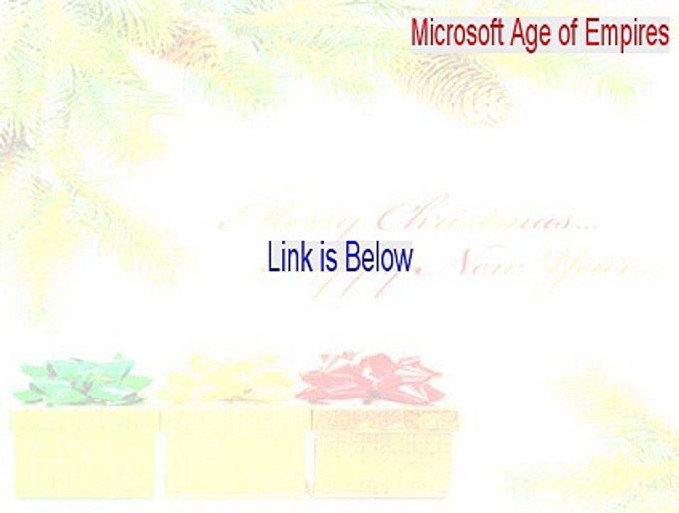 Microsoft Age of Empires Key Gen (Free Download 2015)