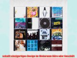 Design CD-Wand / CD Wandregal / CD Wandhalter / CD Halter - CD-Wall Square 4x4 f?r 16CDs zur