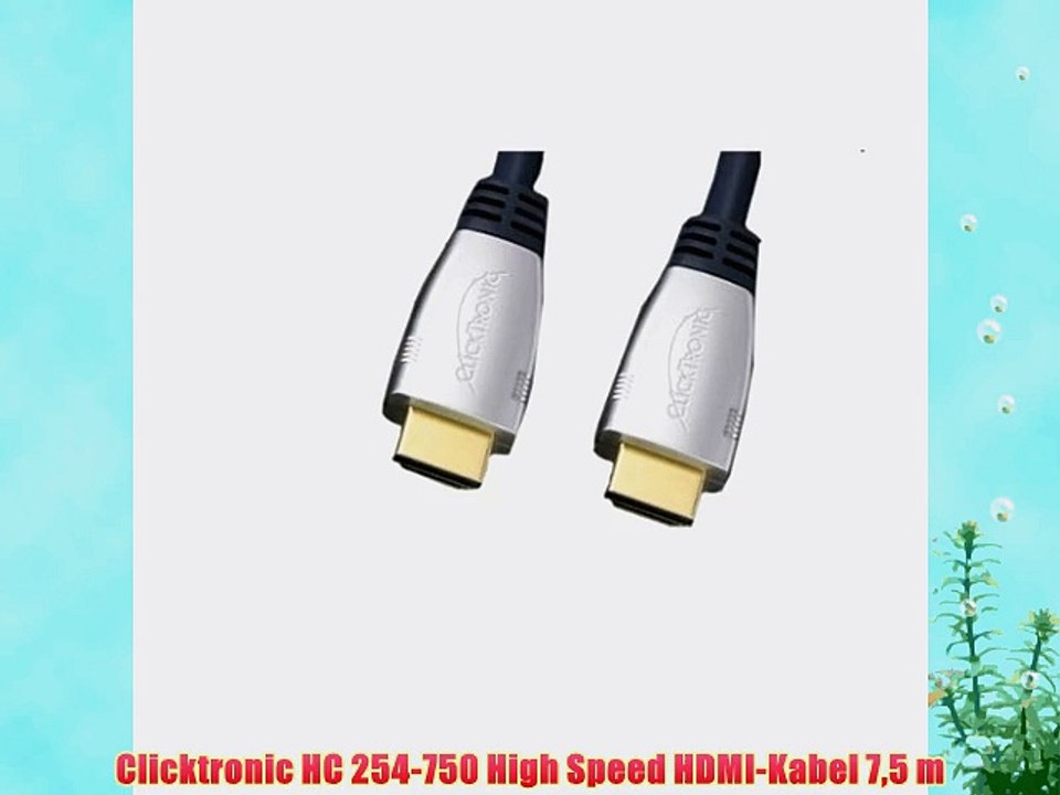 Clicktronic HC 254-750 High Speed HDMI-Kabel 75 m