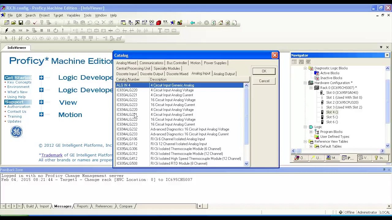 GE IP PLC Support & Training - Proficy Machine Edition Software ...