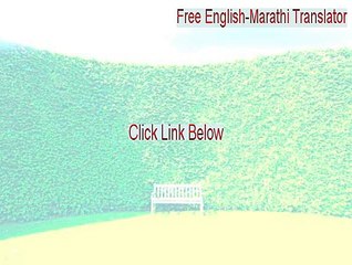 Free English-Marathi Translator Serial - Instant Download (2015)