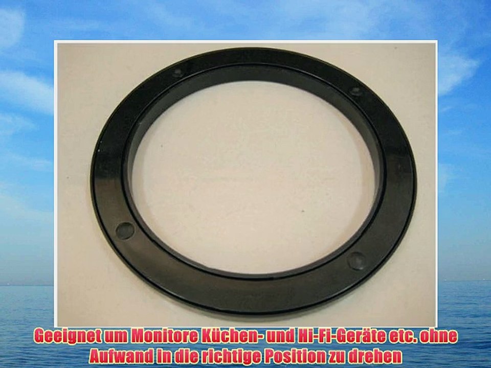 Universal Drehteller Drehplatte Drehscheibe Glas Teller 27 cm TV LCD LED Plasma Modell: DK2