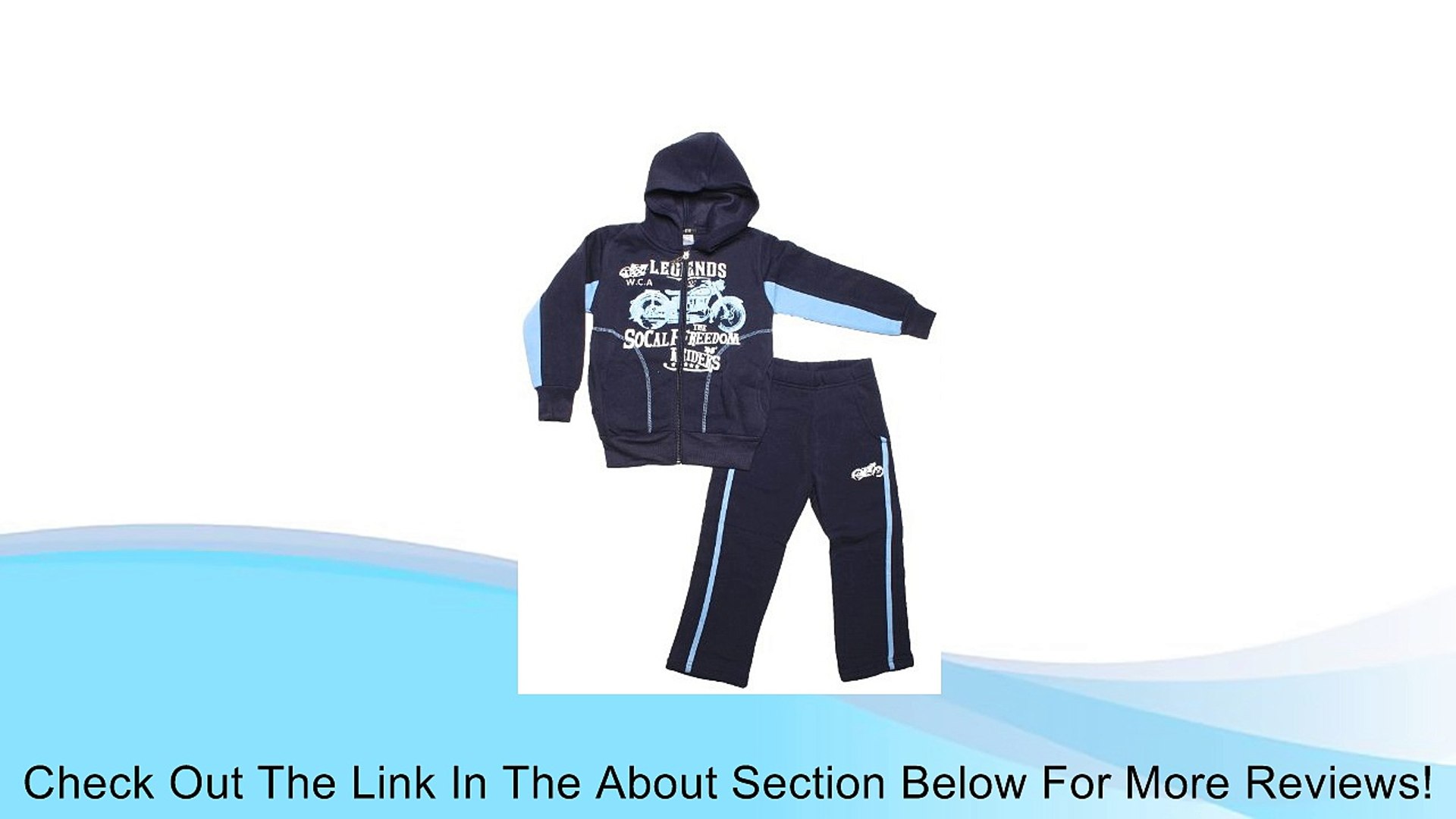 Coney Island Girls 2-Piece Athletic Fleece Jogger Pant Set with Fully Lined Sherpa Jacket