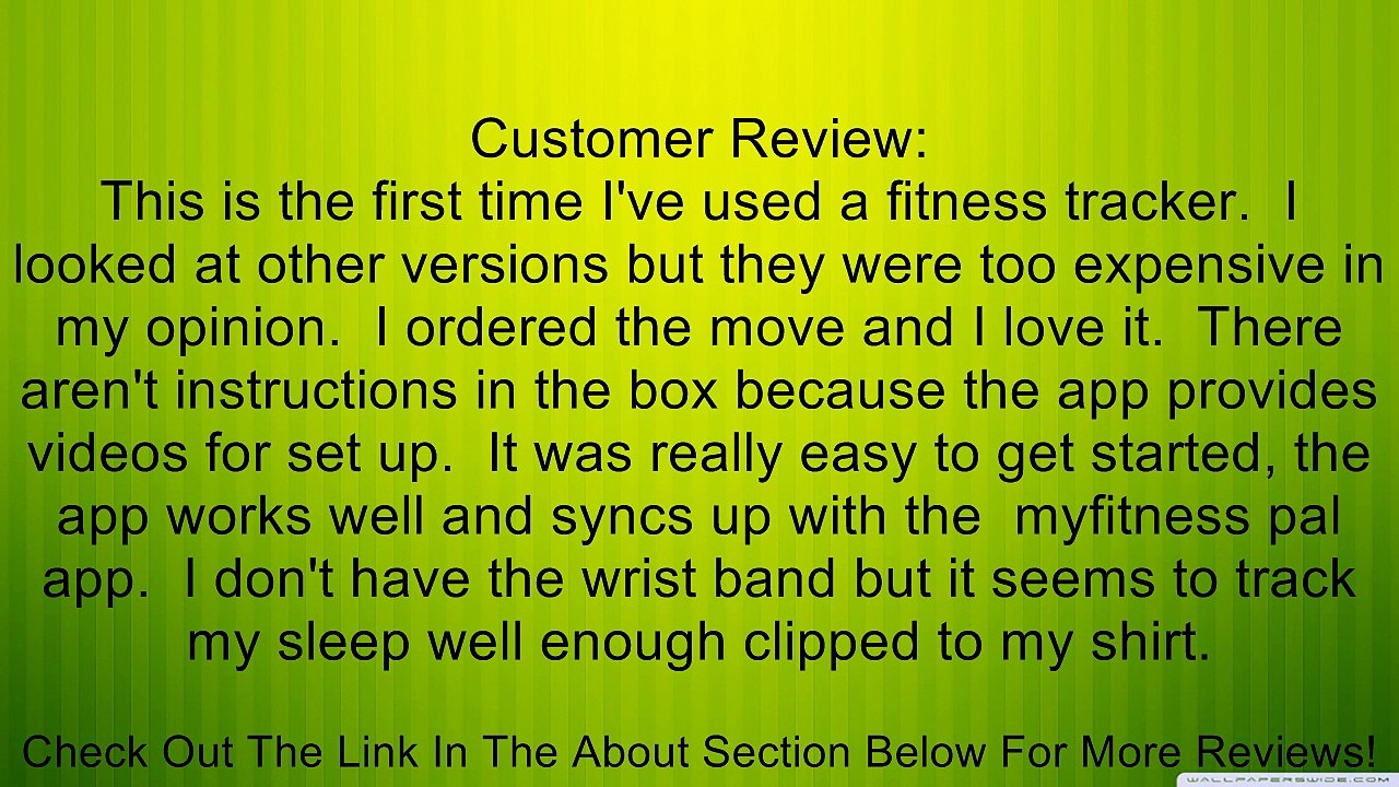 JAWBONE Up Move Activity Tracker, Blue with Fog Clip Review