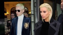 Kim Kardashian et Jared Leto passent au blond platine