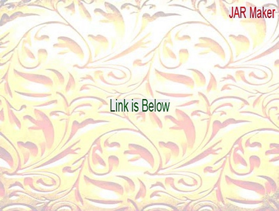 JAR Maker Serial [Instant Download]