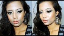 Bronze Smokey Eye Makeup Tutorial | Tan / Brown Skintone