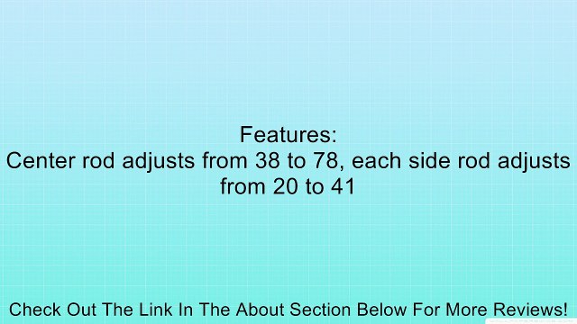 Source Global Bay Window Curtain Rods, 5/8, Pewter Review