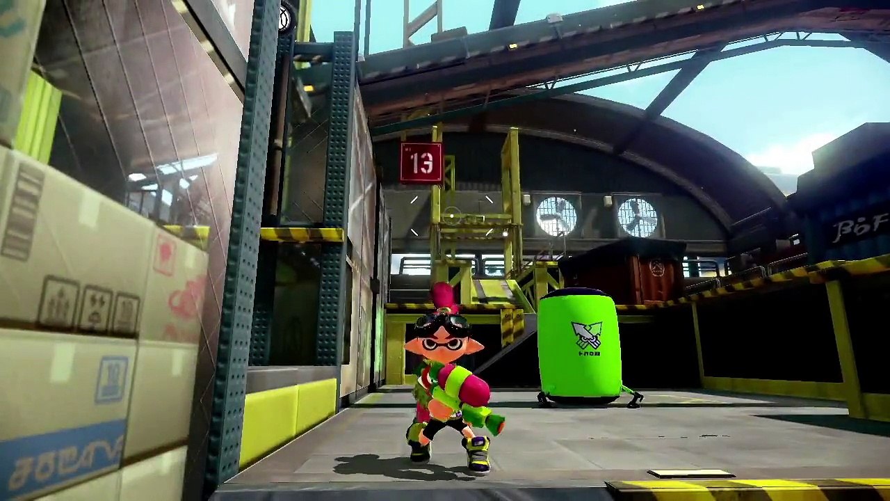 Splatoon - New Weapon Demostration