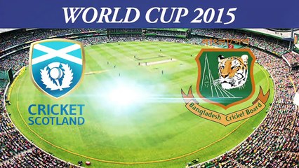 2015 WC BAN vs SCO: Mortaza happy with team's batting