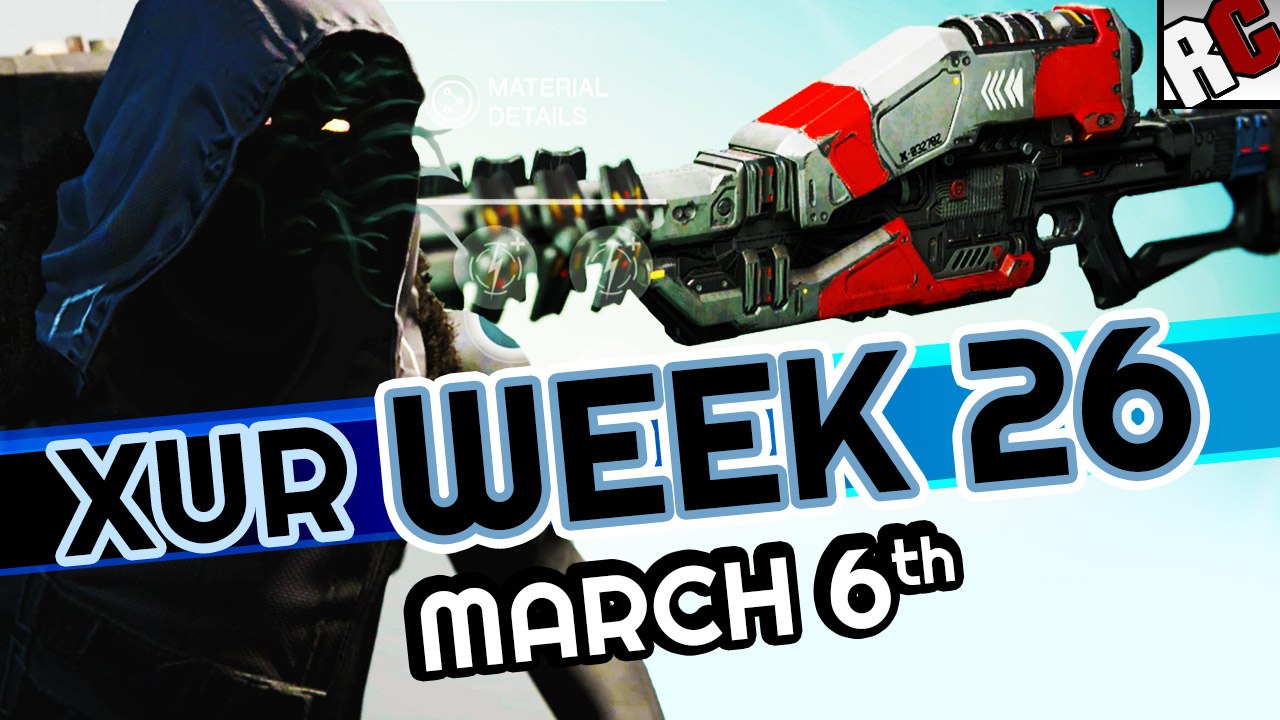 Destiny Xur March 6th Week #26 - Location and Items - Destiny Agent of the Nine March 6th