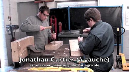 Lycée agricole de Thiérache : fabrication de serres