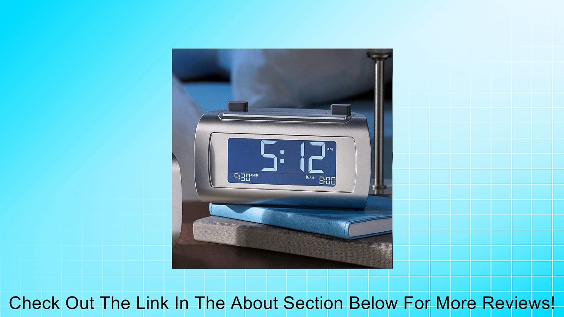 Timesmart Self-setting Alarm Clock | Unique Alarm Clock