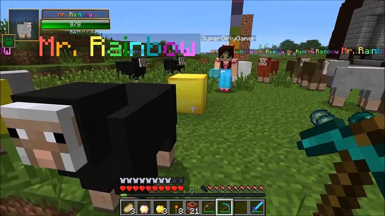 Minecraft  MUTANT IRON GOLEM CHALLENGE GAMES - Lucky Block Mod - Modded Mini-Game