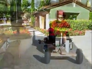 Şarjlı matkap ile karting arabası