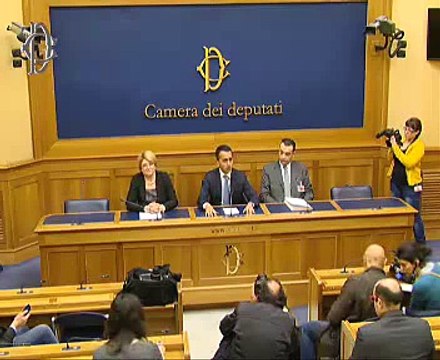 Roma - Conferenza Stampa di Luigi Di Maio (05.03.15)