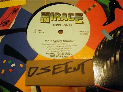 TERRI JONES -DO IT AGAIN TONIGHT(RIP ETCUT)MIRAGE REC 84