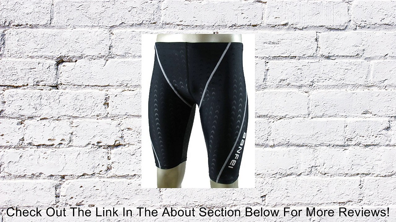 Banfi new Men's swimming trunks contest Solid Jammer Bathing Suit Review