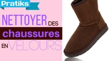 L'astuce de Léa pour nettoyer des chaussures en veau velours