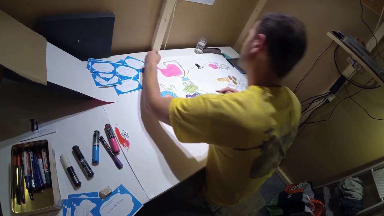 Installation "Wie Entsteht Kunst" - WEK 16012015