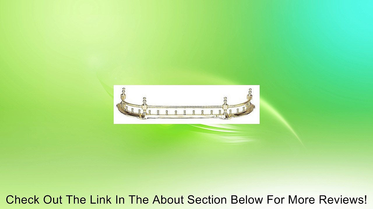 Import HF-9877 Hearth Fender - Solid Brass Review