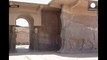 تخریب آثار بجای مانده از شهر باستانی نمرود توسط اسلام گرایان گروه داعش