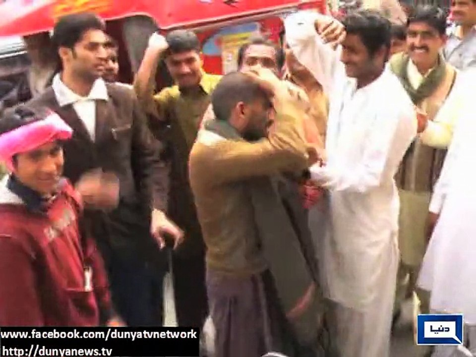 Kasur Bike Thief caught and beaten by the people