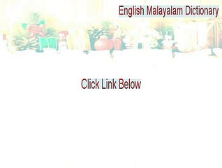 English Malayalam Dictionary Crack (Instant Download)