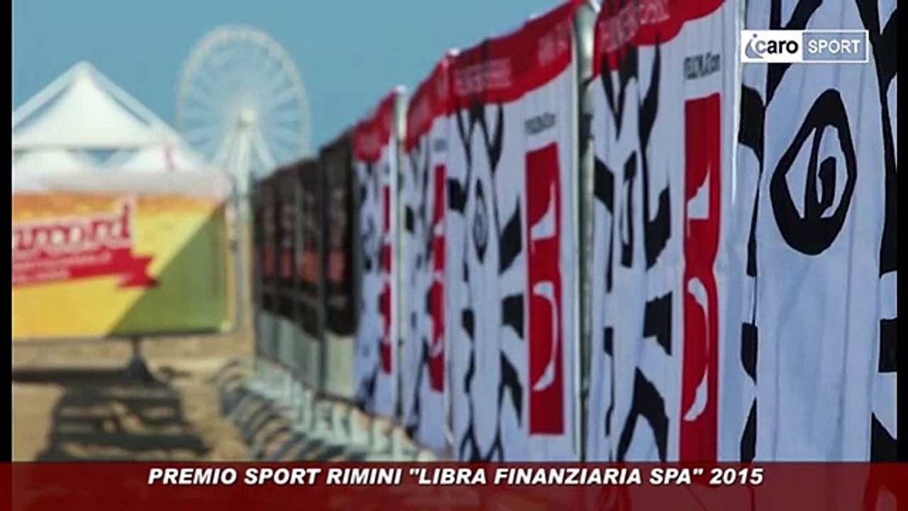 Icaro Sport. Premio Sport Rimini Libra Finanziaria Spa 2015
