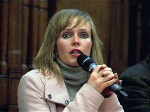 Meeting lanceur d'alerte, la présidente d'Anticor