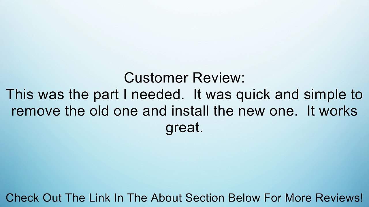 Fasco A203 1/20 HP 115 Volt 3400 RPM Lennox Furnace Exhaust Venter Blower Review