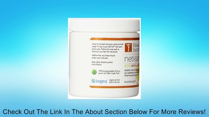 Neti Pot Salt, 12-Ounce Jar Review