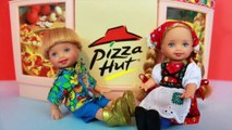 FROZEN Toby Date NEW German Girl Barbie Doll Frozen Parody Disney Princess Anna PIZZA HUT