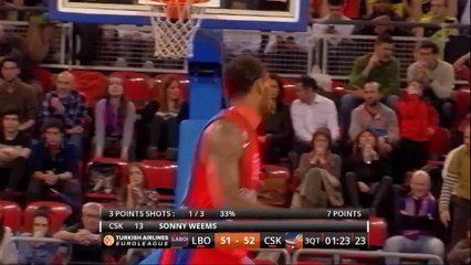 Teodosic 'streetball'  vs. Laboral Kutxa Vitoria (05.03.2015)