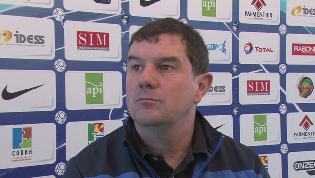 Avant Dijon - HAC, ITV de Thierry Goudet