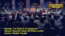 Nusrat Fateh Ali Khan - Ya Hayyu Ya Qayyum